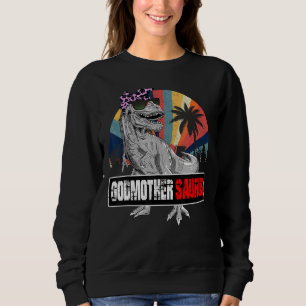 Sudadera Godmaternal sauro Rex Dinosaurio Madrina Saurus Fa