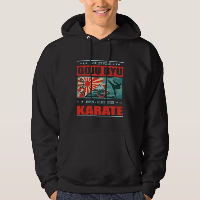 Sudadera Goju Ryu Karate Japan Style Design (Anverso)
