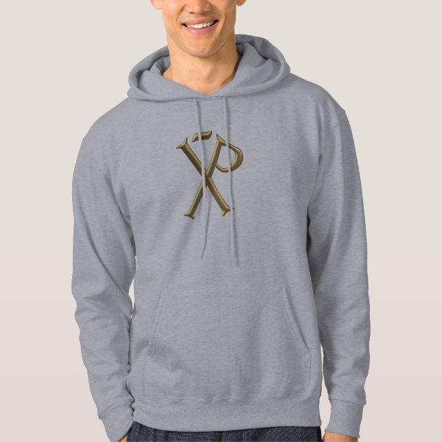 Sudadera Golden "3-D" Chi-Rho 3 (Anverso)