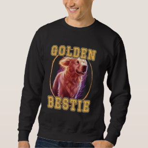 Sudadera GOLDEN BESTIE lindo Diseño principal Golden Retrie