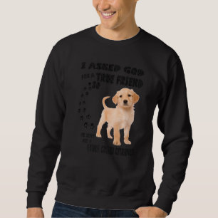 Sudadera Golden Cocker Retriever Cita a Mamá Papá Imprimir,