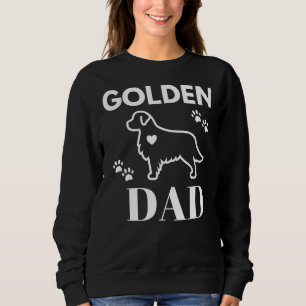 Sudadera Golden Dad Vector Golden Retriever