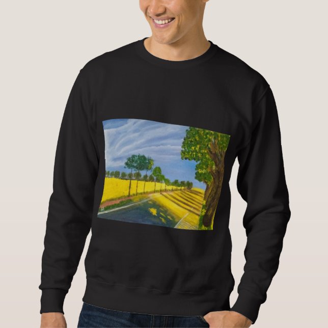 Sudadera Golden Fields and Path (Anverso)