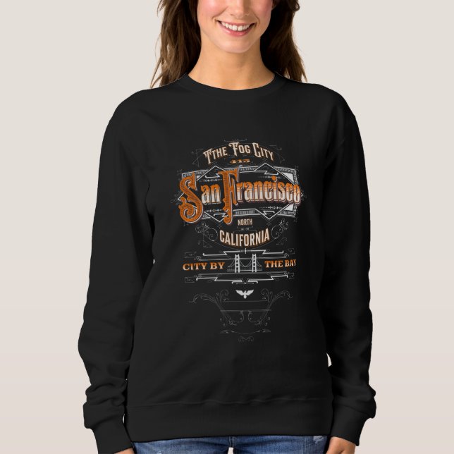 Sudadera Golden Gate Bridge San Francisco California The Fo (Anverso)