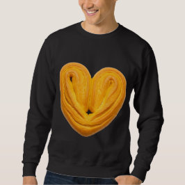 Sudadera Golden Heart-Shaped Puff Pastry Bread
