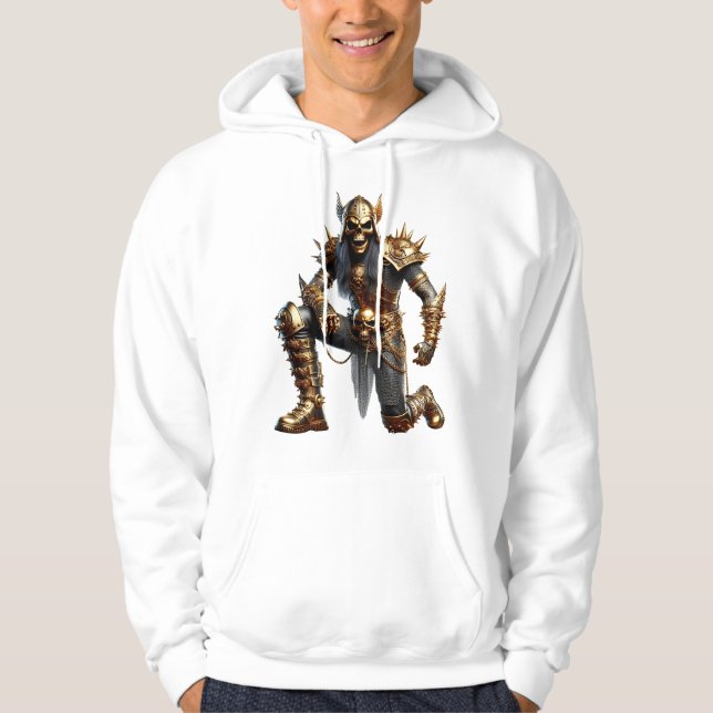 Sudadera Golden Metal & Sting Man  (Anverso)