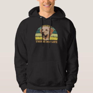 Sudadera Golden Retrieve Retro Labrador Recuperar Mamá Gold