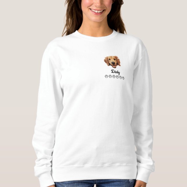 Sudadera Golden Retriever (Anverso)