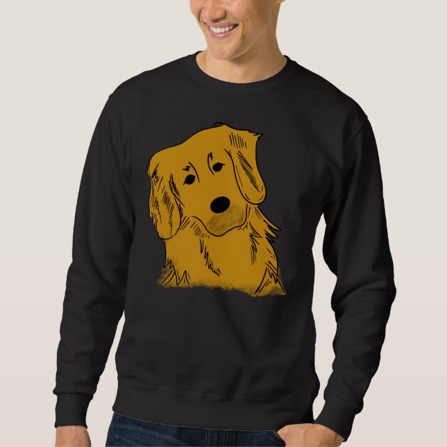 Sudadera Golden Retriever 250 (Anverso)