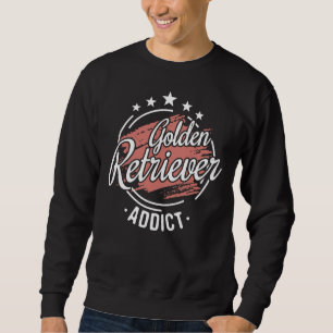 Sudadera Golden Retriever Addict Cool Funny Nerdy Comic Gra