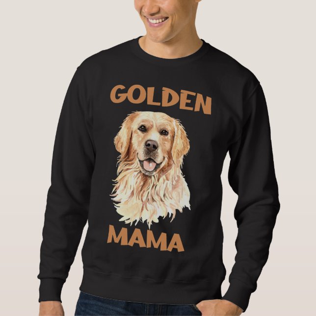 Sudadera Golden Retriever Béisbol & Sleeve (Anverso)