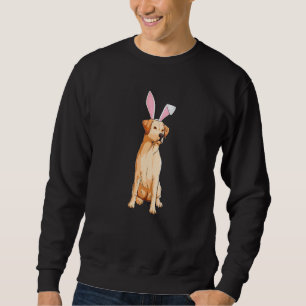 Sudadera Golden Retriever Bunny Ears Easter Day Cute Dog Pu