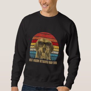 Sudadera Golden Retriever Dad Dug Dug Dug Vintage