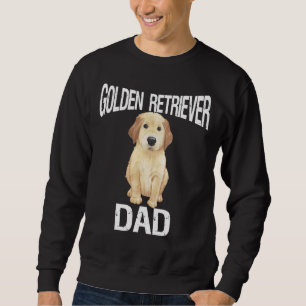Sudadera Golden Retriever Dad Funny Father Day Cute Family 