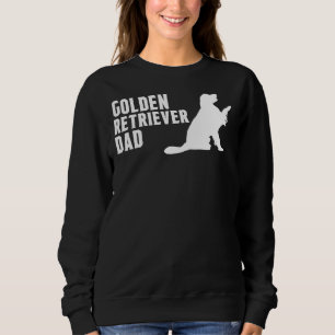 Sudadera Golden Retriever Dad Silhouette