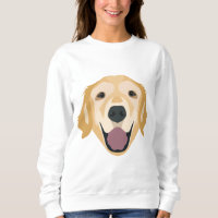 Golden retriever del ilustracion