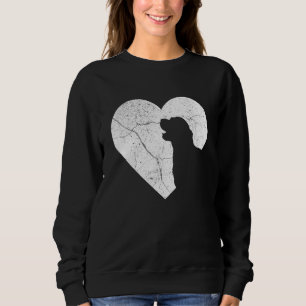 Sudadera Golden Retriever Dog Funny Heart El día de San Val