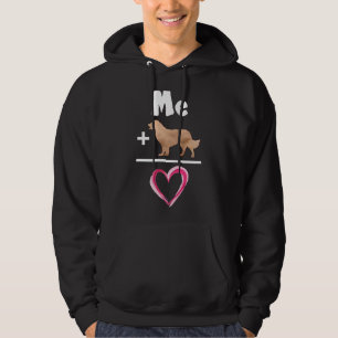 Sudadera Golden Retriever Dog Me Plus Golden Equals Love