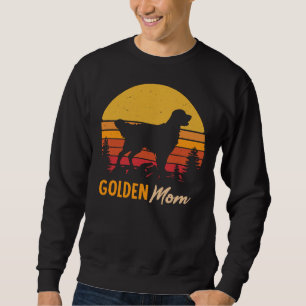 Sudadera Golden Retriever Dog Mom Vintage Retro 277