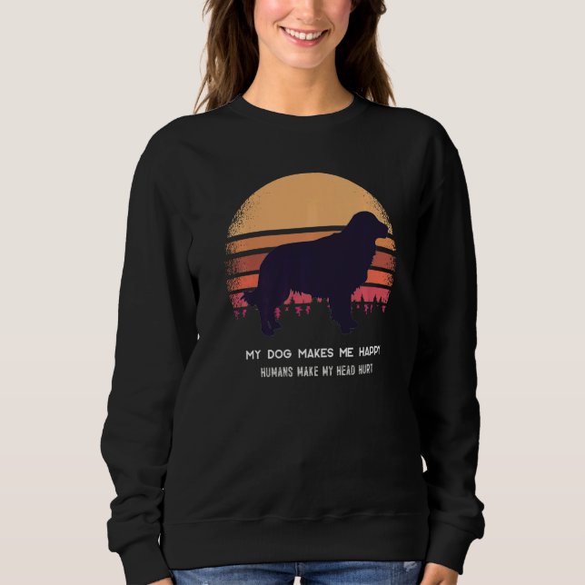 Sudadera Golden Retriever Dog Retro 7 (Anverso)