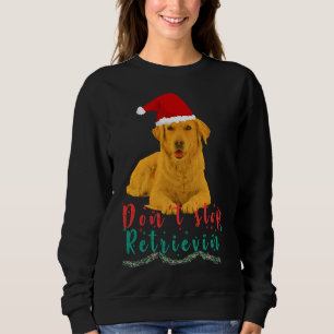 Sudadera Golden Retriever Don Stop Retrievin