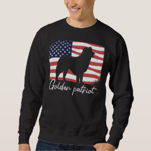 Sudadera Golden Retriever En Patriot Ameri