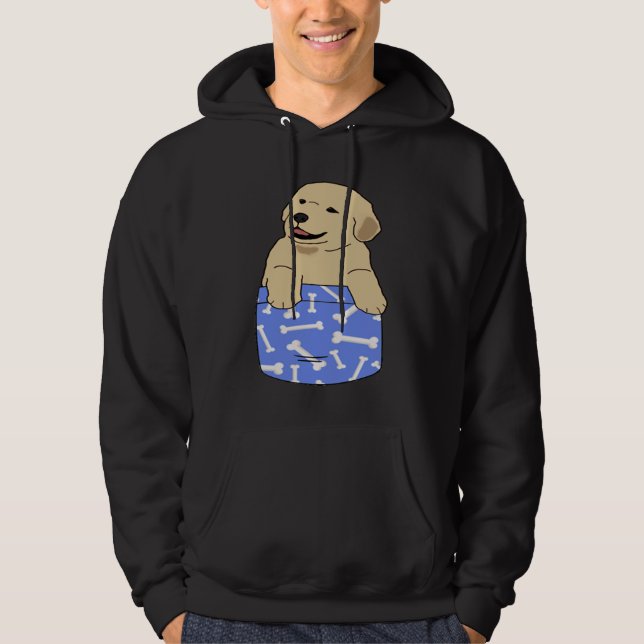 Sudadera Golden Retriever in my Pocket (Anverso)