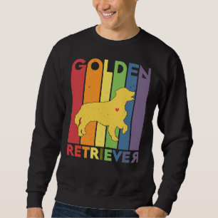 Sudadera Golden Retriever Lgbtq Retro 283