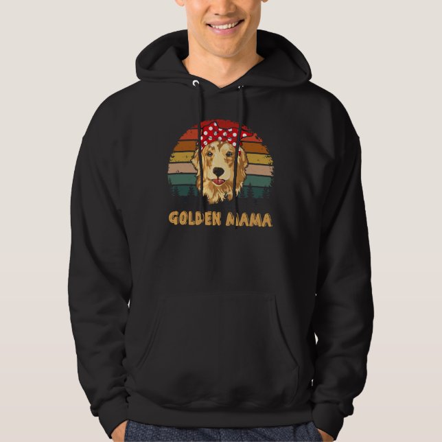 Sudadera Golden Retriever Mama (Anverso)