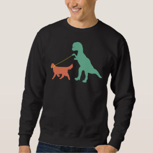 Sudadera Golden Retriever Mom Dinosaur Cute Golden Retrieve