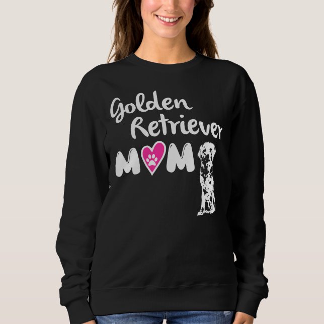 Sudadera Golden Retriever Mom Fond Scoop (Anverso)