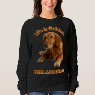 Sudadera Golden Retriever Para Hombres Mujeres Y Jóvenes