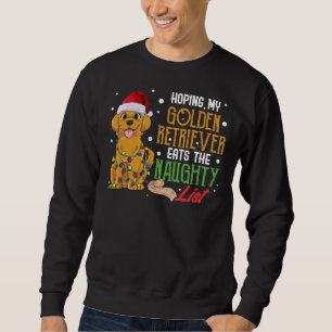 Sudadera Golden Retriever se come un perro Navidad de la li