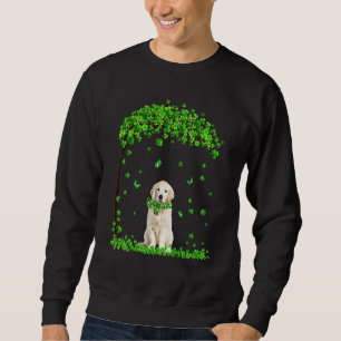 Sudadera Golden Retriever St Patricks Day Irish Shamrock D