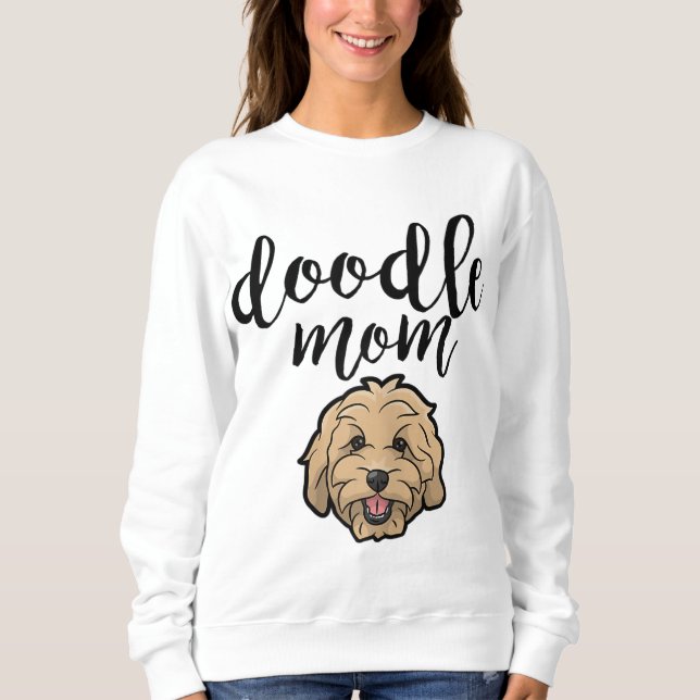 Sudadera Goldendoodle Dog Mom Doodle (Anverso)