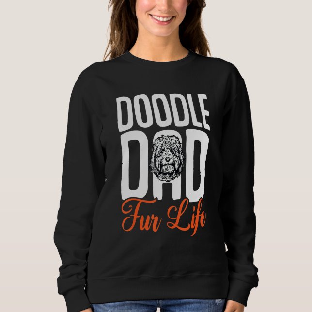Sudadera Goldendoodle Dood Doodle Dad Fur Life (Anverso)