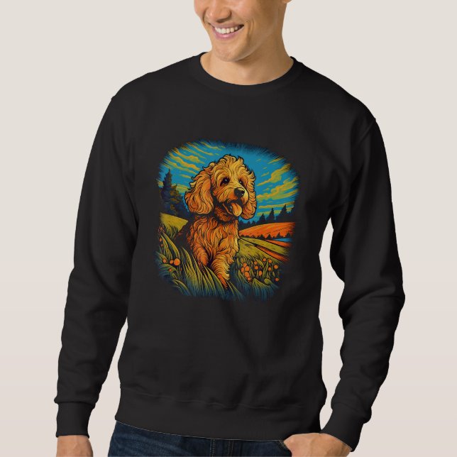Sudadera Goldendoodle Dood  Doodle Dog Golden Doodle 26 (Anverso)