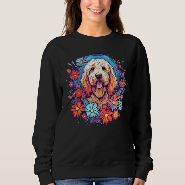 Sudadera Goldendoodle Dood  Doodle Dog Golden Doodle 27 (Anverso)
