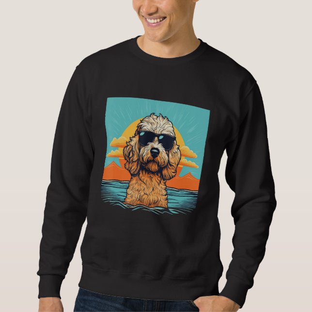 Sudadera Goldendoodle Dood  Doodle Dog Golden Doodle 3 (Anverso)