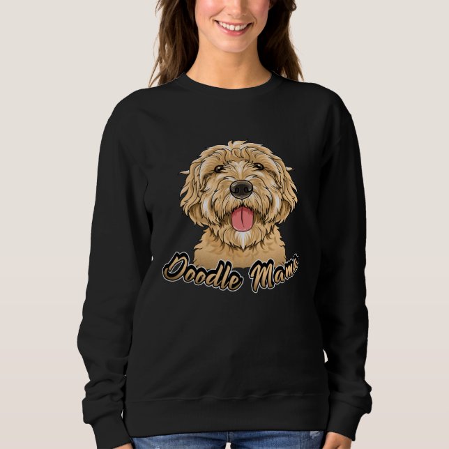 Sudadera GoldenDoodle  for Women Girls Kids Doodle Mama (Anverso)