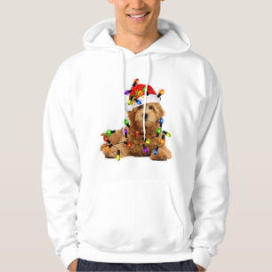 Sudadera Goldendoodle Santa Dog