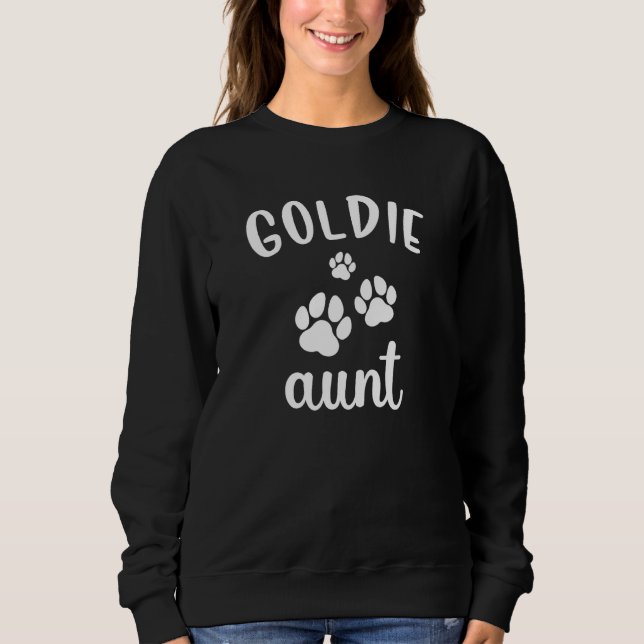 Sudadera Goldie Aunt Cute Dog Golden Retriever (Anverso)