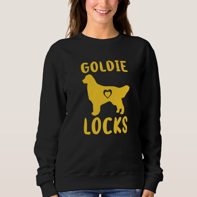 Sudadera Goldie Locks for Golden Retriever for Dog Mom or D (Anverso)