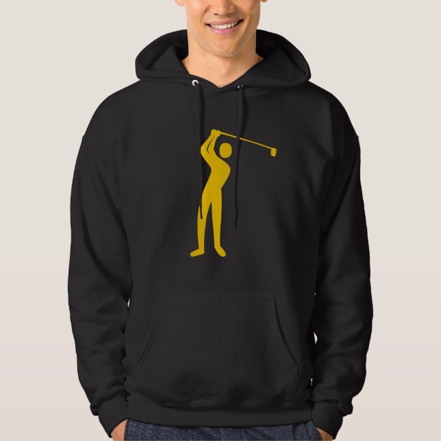 Sudadera Golf: Amber (Anverso)