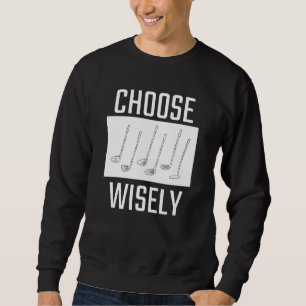 Sudadera Golf Club Golfer Para Hombres
