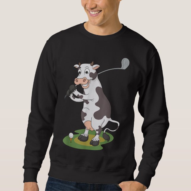 Sudadera Golf Cow (Anverso)
