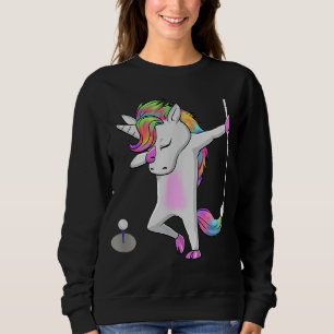Sudadera Golf Dabbing Unicorn Funny Dab Dance Funny Gift