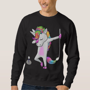 Sudadera Golf Dabbing Unicorn Funny Dab Dance Funny Gift