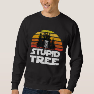 Sudadera Golf de disco para hombres Stupid Tree Frisbee Gol