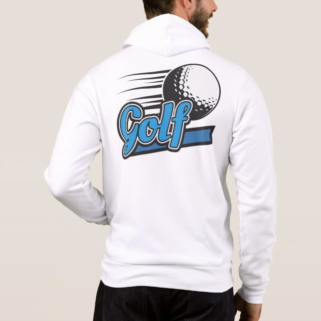 Sudadera Golf de nombre personalizado (Reverso)